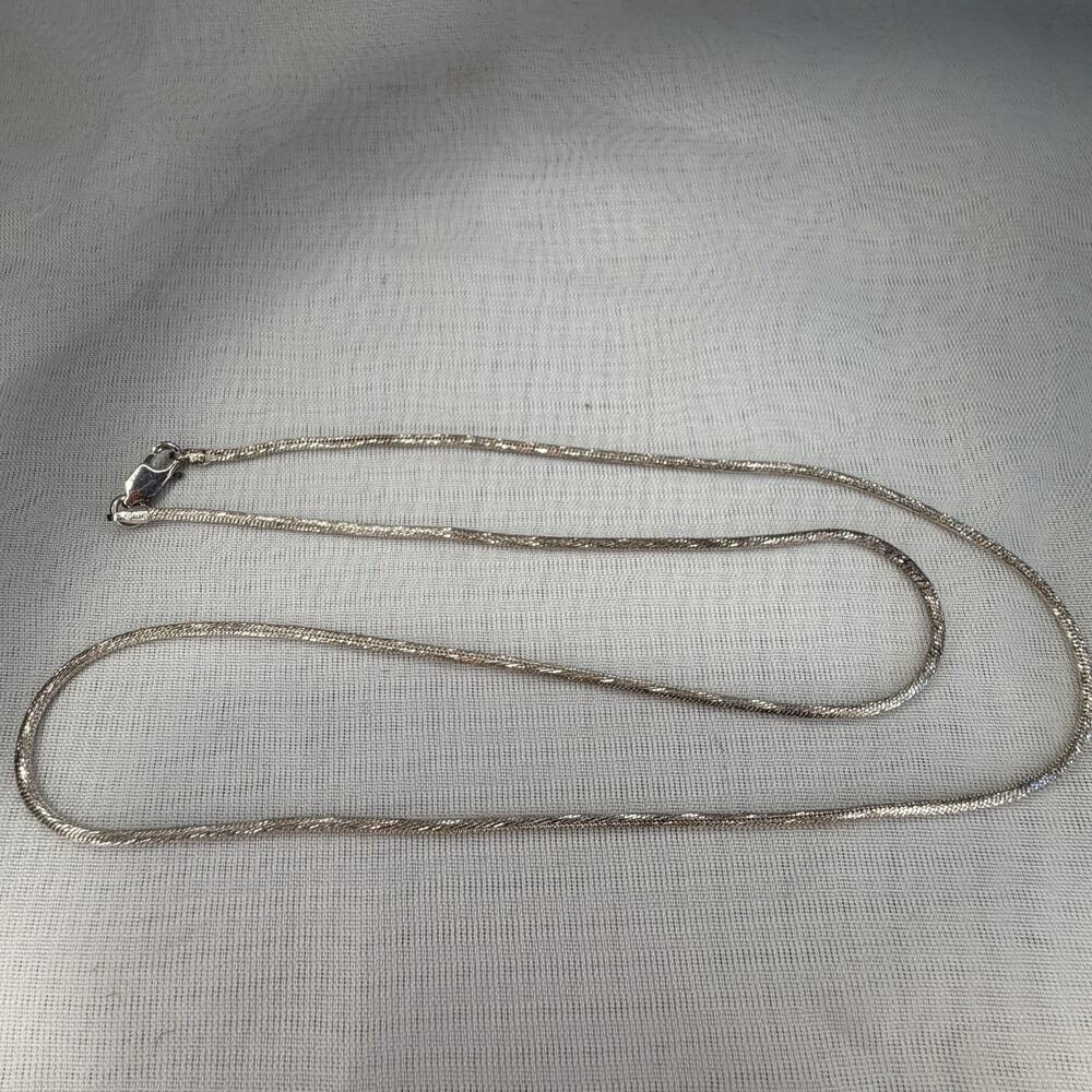 Karizia S.p.A Sterling Silver Snake Chain 20” Stamped 925